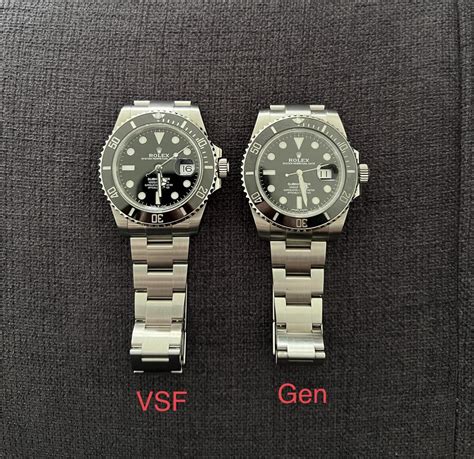 rolex submariner arf vs gen|gen vsf vs clean vs ar.